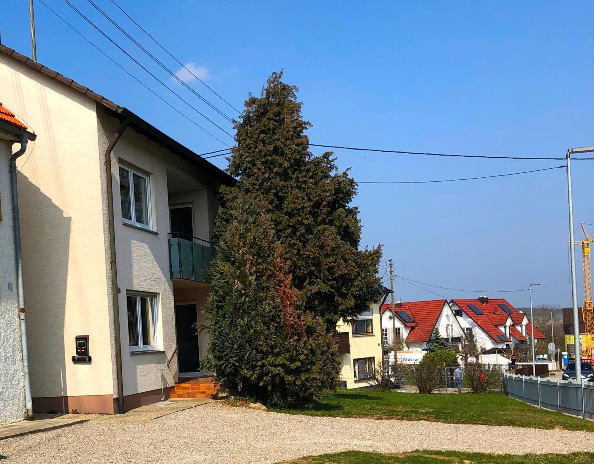 Ferienwohnungen / Ferienhaus Adelsried Exteriör bild